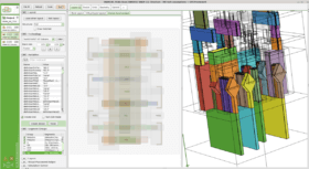 Screenshot: SRAM layout and generated structure